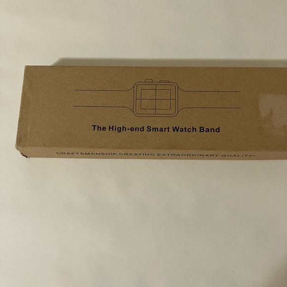 smart watch band replacement 44mm Red And Black Stainless Steel - Picture 5 of 8